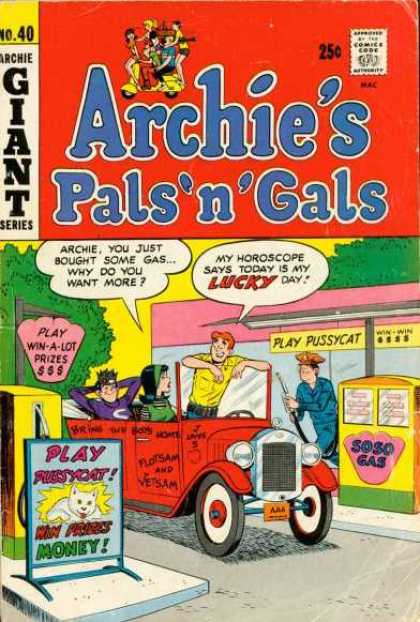 Archie's Pals 'n Gals 40 - Archie - Archie Comics - Pals - Gals - Supermarket