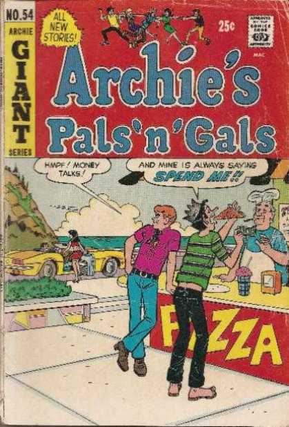 Archie's Pals 'n Gals 54 - Pizza - 54 - Oldies - Convertible - Milkshake