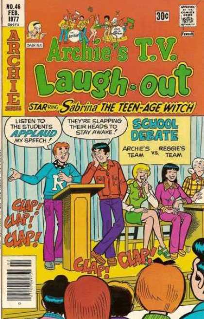 Archie's TV Laugh-Out 46 - Reggie - Debate - Applause - Clap - Laughing