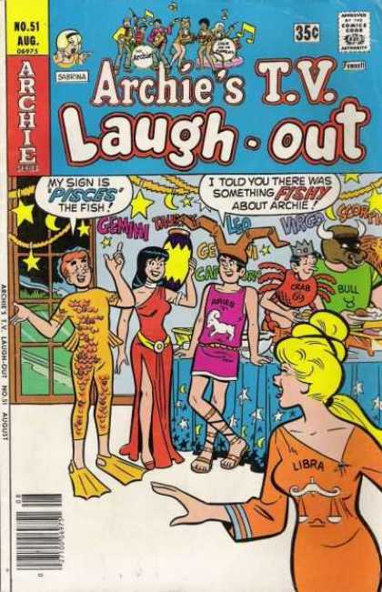 Archie's TV Laugh-Out 51 - People - Star - Table - Window - Party