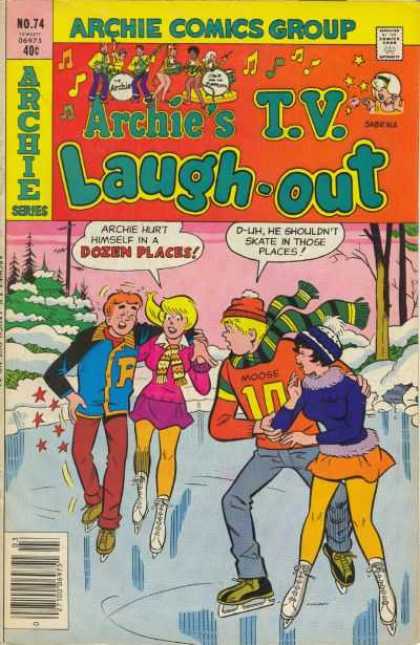 Archie's TV Laugh-Out 74 - Skating - Injury - Date - Couple - Winter