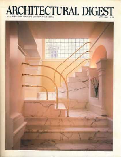 Architectural Digest - April 1983