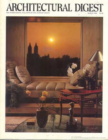 Architectural Digest - March 1984
