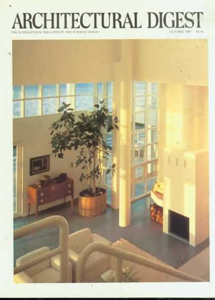 Architectural Digest - October 1987