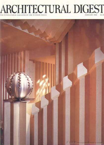 Architectural Digest - February 1988