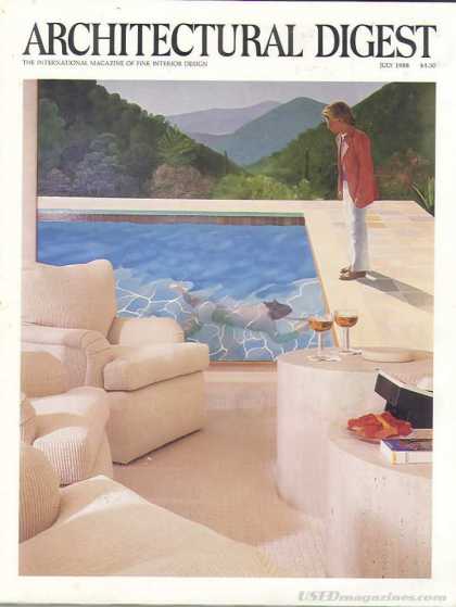 Architectural Digest - July 1988