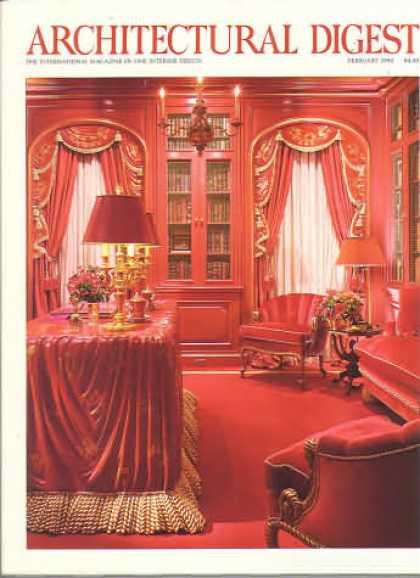 Architectural Digest - February 1990