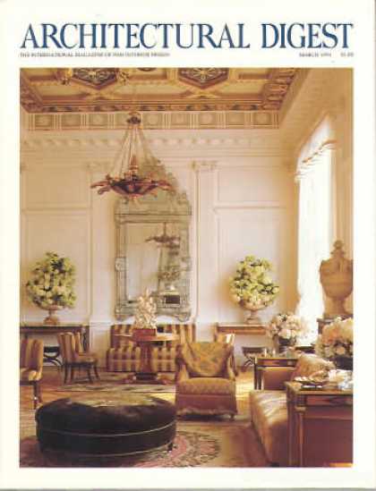 Architectural Digest - March 1991
