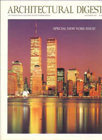 Architectural Digest - November 1992