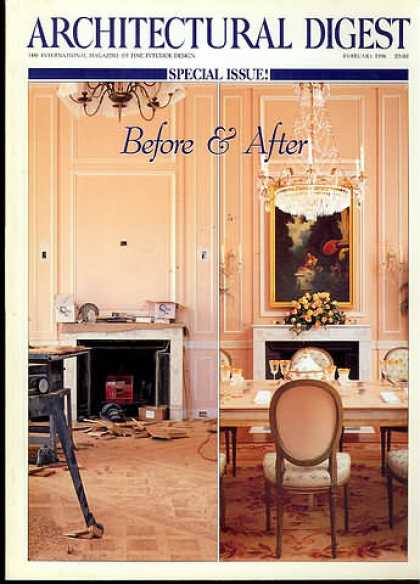 Architectural Digest - February 1996