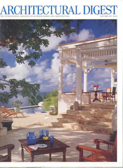 Architectural Digest - January 1997