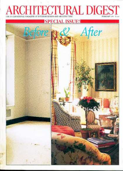 Architectural Digest - February 1997