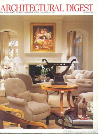 Architectural Digest - October 1998