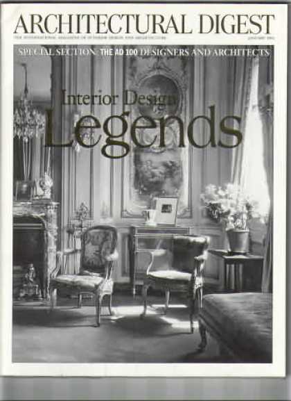 Architectural Digest - January 2000