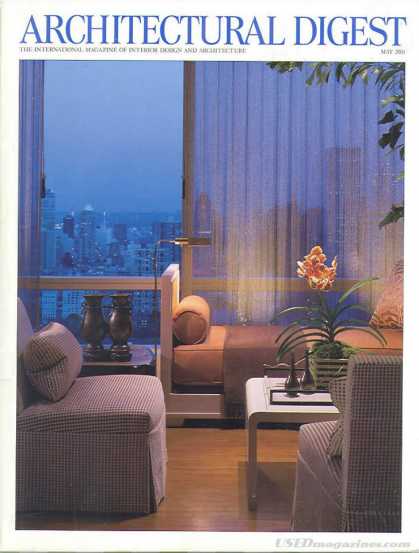 Architectural Digest - May 2001