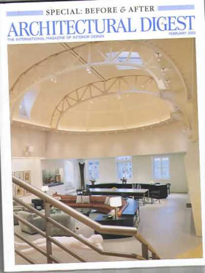 Architectural Digest - February 2003