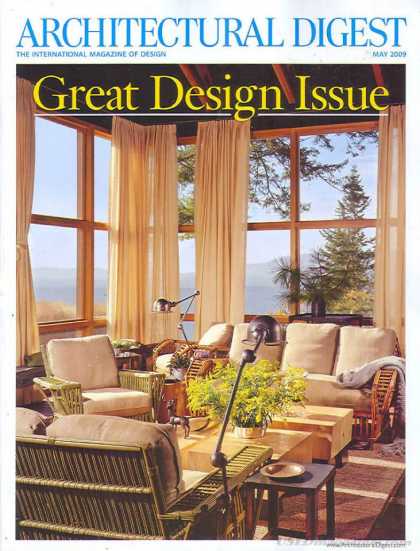 Architectural Digest - May 2009