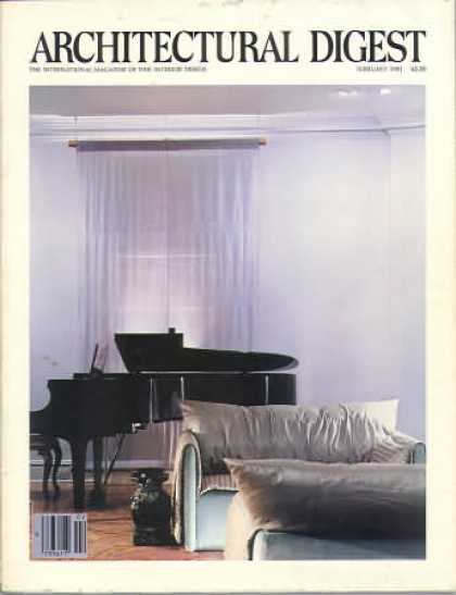 Architectural Digest - February 1981