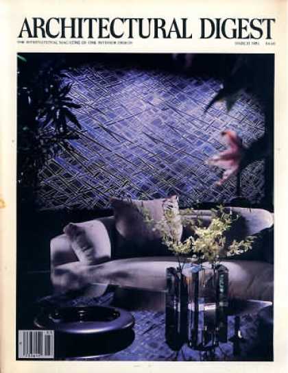 Architectural Digest - March 1981