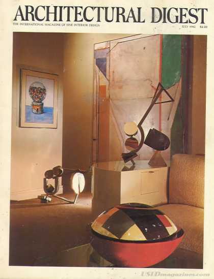 Architectural Digest - July 1982