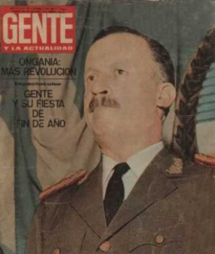 Argentinian Magazines - Revista Gente 1967 - Ongania