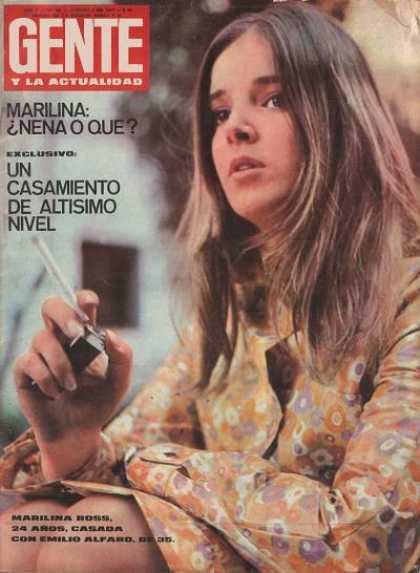 Argentinian Magazines - Gente y la actualidad 08-67 Marilina Ross