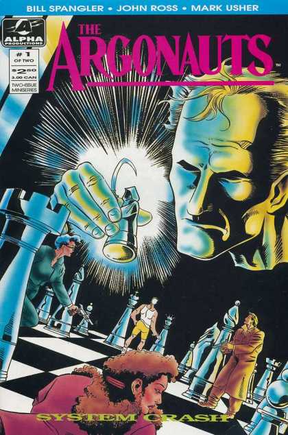 Argonauts 1 - System Crash - Issue 1 Of Two - Chessboard - Chess Pieces - Death