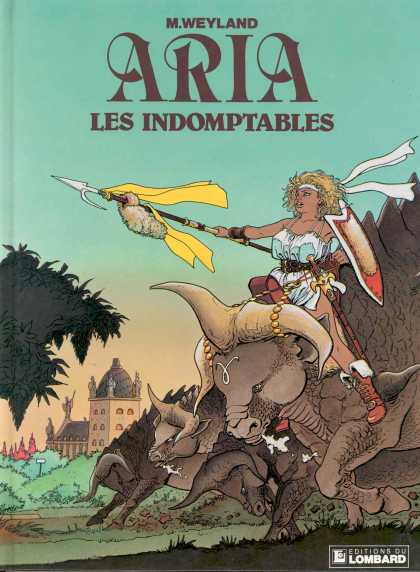 Aria (French) 4 - M Weyland - Les Indomptables - Lombard - Bull - Spear