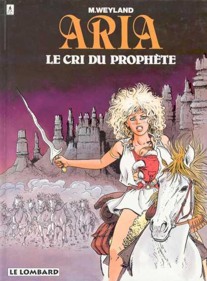 Aria (French) 6 - Le Cri Du Prophete - Stone Castle - White Horse - Baby - Sword
