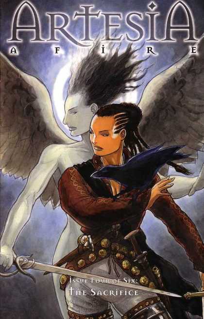 Artesia 4 - Afire - Swords - Angel - Wings - Raven