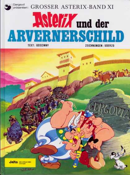Asterix - Asterix und der Avernerschild - Obelix - Roman - Gaul - Dogmatix - Army