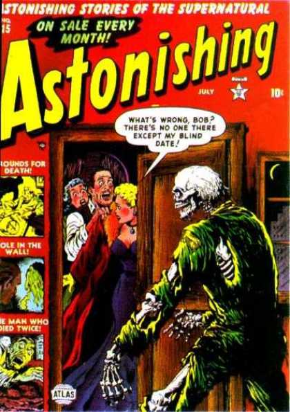 Astonishing 15 - Stories - Supernatural - Every Month - Skeleton - Blind Date