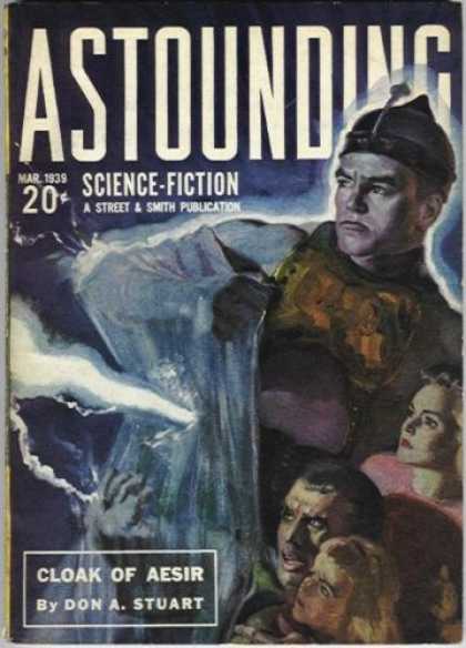 Astounding Stories 100 - Sci-fi - Cloak Of Aesir - Don Stuart - March 1939 - Story