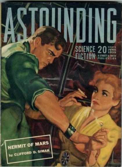 Astounding Stories 103 - Science Fiction - June 1939 - Street U0026 Smith Publication - Clifford D Simak - Hermit Of Mars