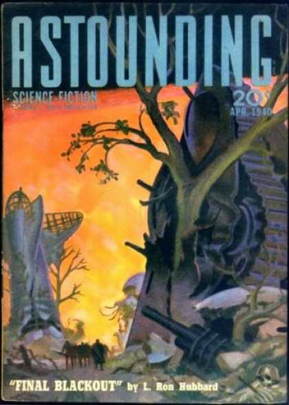 Astounding Stories 113 - Tree - Final Blackout - L Ron Hubbard - Crash - Airplane