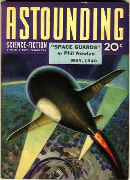 Astounding Stories 114 - Space Guards - May 1940 - Space Craft - Light Beams - Blast Off