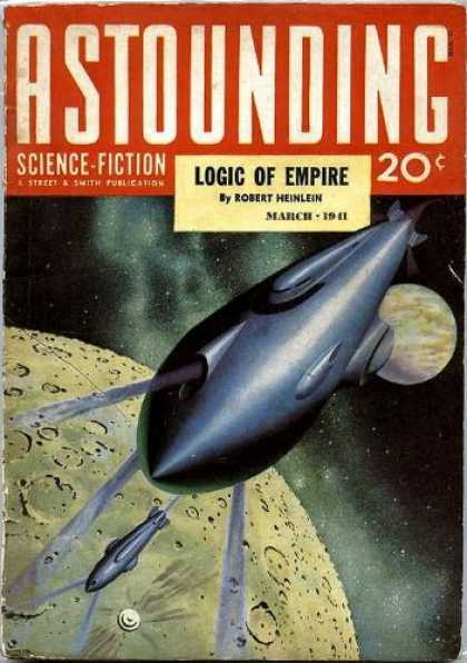 Astounding Stories 124 - Space Ship On The Run - Outside World - Beauty Of The Moon - Spaces Of Earth And Moon - On The Go Space Ship