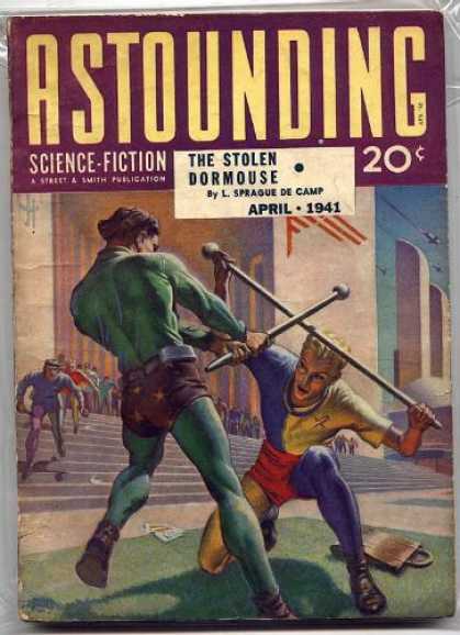 Astounding Stories 125 - Science-fiction - April 1941 - Dueling - Steps - Business