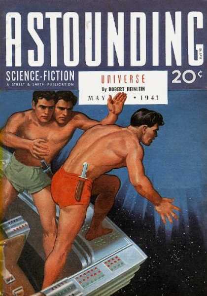 Astounding Stories 126 - Universe - May 1941 - Space - Men - Two Heads