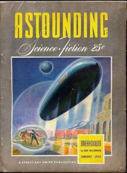 Astounding Stories 134 - Breakdown - Dirigible - Williamson - January 1942 - 25 Cents