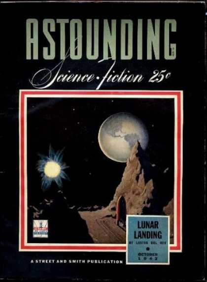 Astounding Stories 143 - Mars - Lunar Colony - Moons - Space Ship - Explorations