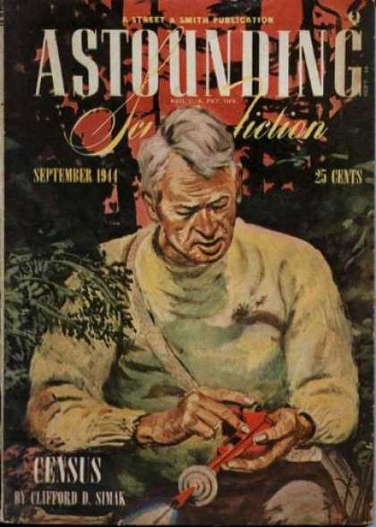 Astounding Stories 166 - Antique - Contemplation Of Things Not Readily Understood - Space Guns - Hidden Treasures Amongst The Trees - Old Man