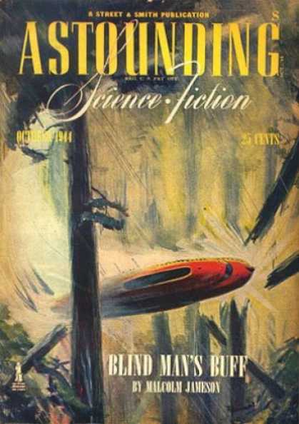 Astounding Stories 167 - Science Fiction - October 1944 - Blind Mans Buff - Forest
