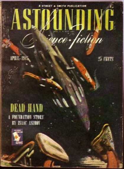 Astounding Stories 173 - Dead Hand - April 1945 - Space - Shuttle - Capsules