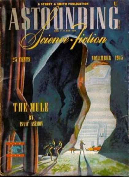 Astounding Stories 180 - November 1945 - The Mule - Cave - Martians - Creatures