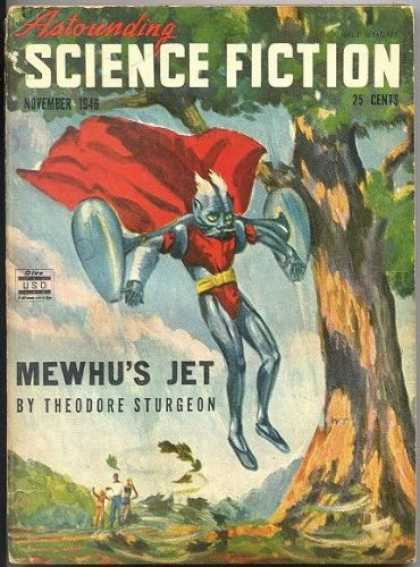 Astounding Stories 192 - November 1946 - 25 Cents - Red Cape - Mewhus Jet - Sturgeon