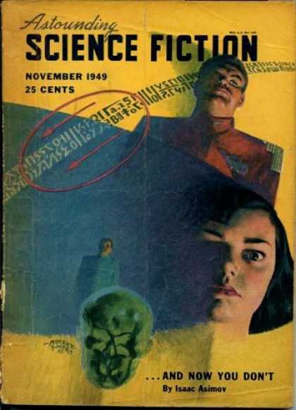 Astounding Stories 228 - Arrows - Girl - Science Fiction - November 1949 - And Now You Dont