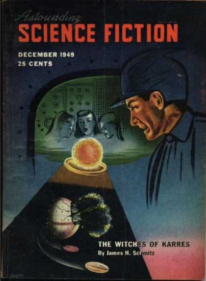 Astounding Stories 229 - December 1949 - The Witches Of Karres - James H Schmitz - Women - Spacecraft