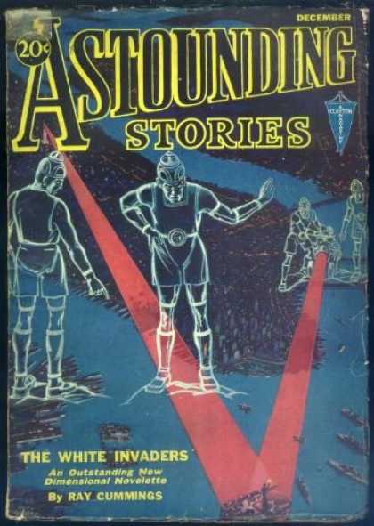 Astounding Stories 24 - Space - Man - White - Belts