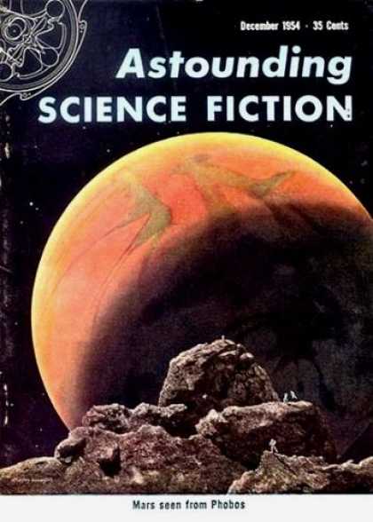 Astounding Stories 289 - Mars - Phobos - Planet - December 1954 - Space